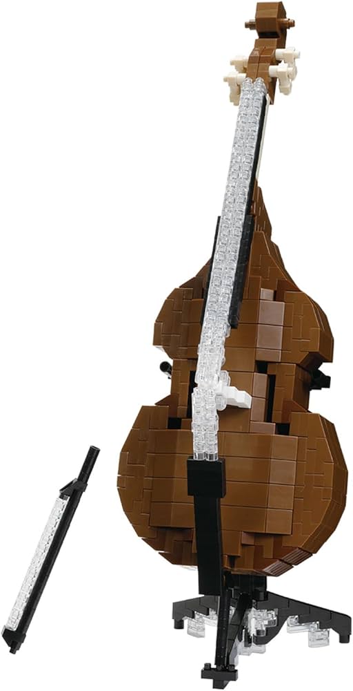 コントラバスエンドピン　試作品　Bタイプ 20cm Amazon.co.jp: カワダ(Kawada)ナノブロック コントラバスNBM-057